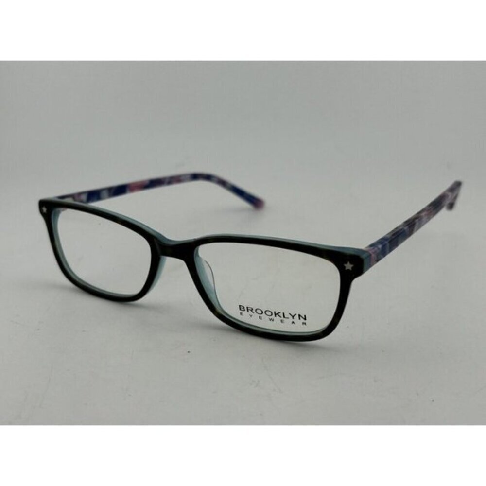Brooklyn Eyewear - Purple & Blue D169 DEMI/BLUE 50-15-140 Eyeglass Frames